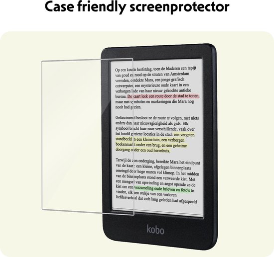 Screenprotector - Geschikt voor - Kobo Clara Colour - Screenprotector Bescherm Glas Gehard Screen Protector - 3 Stuks van Merkloos — afbeelding 5
