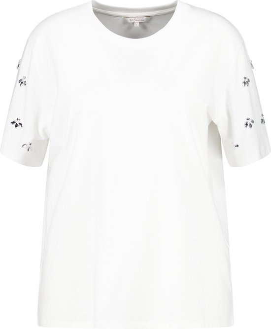 MS Mode T-shirt T-shirt met gedetailleerde mouwen