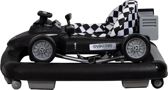 Qute Q-Racer Loopstoel Zwart van Qute — afbeelding 4