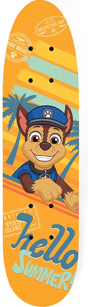 Paw Patrol Houten Skateboard - Vacation Mode