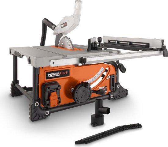 Dual Power accu tafelzaag POWDP2580 - 40V zaagmachine, Ø210mm - zonder accu en lader - met 1 acc.