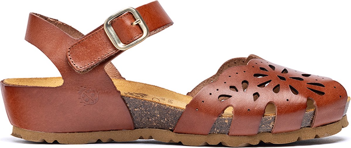 Sandales Cuir Marque Yokono Yokono Femme Cognac/caramel Sandales