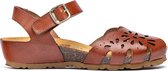 Yokono -Dames - cognac/caramel - sandalen - maat 37