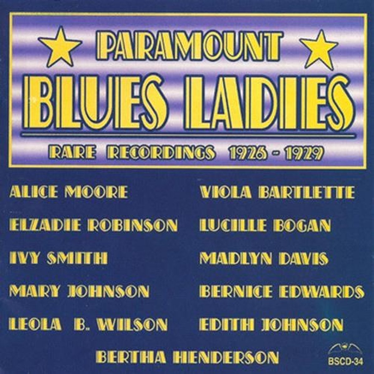 Various Artists - Paramount Blues Ladies: Rare Recordings 1926-1929 (CD)