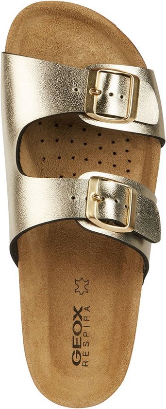 Geox Pantoufle Or 40