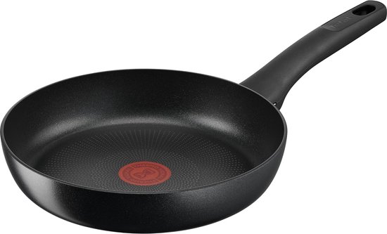 Tefal G2880632 Hard Titanium ON, Koekenpan 28 Cm, Duurzame Coating Warmte Indicator Ergonomische Handgreep Geschikt Voor Alle Warmtebronnen Incl Inductie 752778094