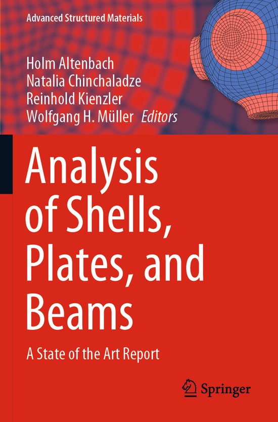 Analysis of Shells Plates and Beams - cover