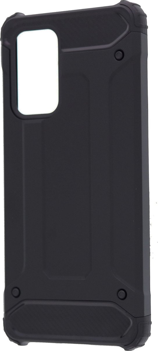 oTronica Armor Backcover Geschikt voor Oppo A16 hoesje - Zwart