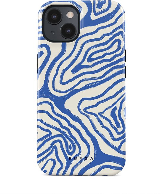 BURGA Telefoonhoesje voor iPhone 15 - Schokbestendige Hardcase Hoesje - Seven Seas