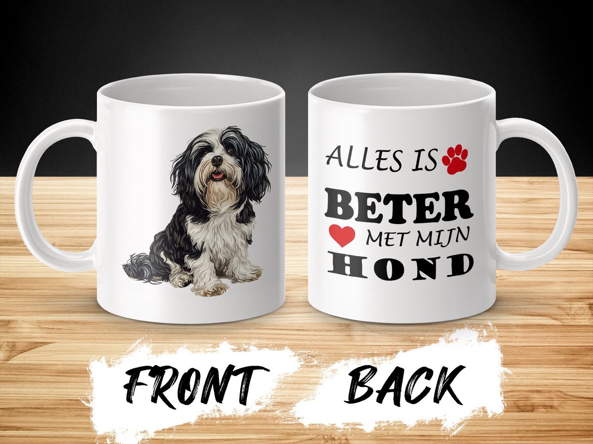 Mok Lowchen Alles is beter met mijn hond - dog - doglover