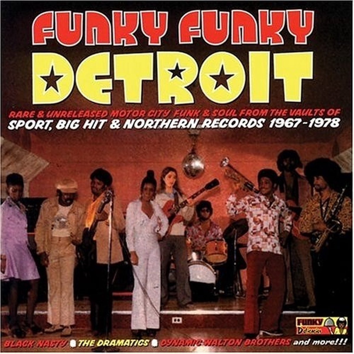 Various Artists - Funky Funky Detroit (CD)