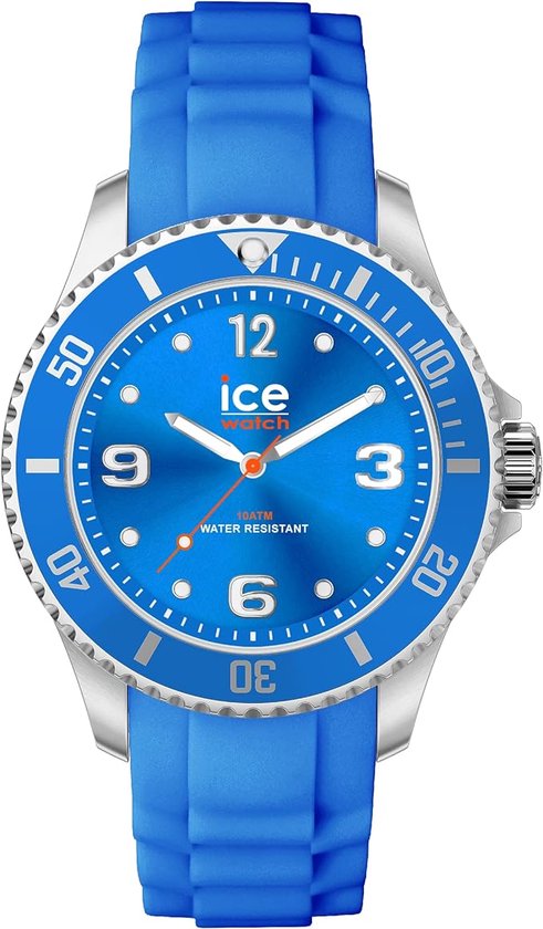 Ice Watch ICE steel - Blue forever 020361 Horloge - Siliconen - Blauw - Ø 35 mm