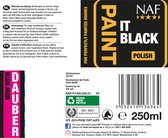 Naf Paint It Noir - Zwart - 250 Ml