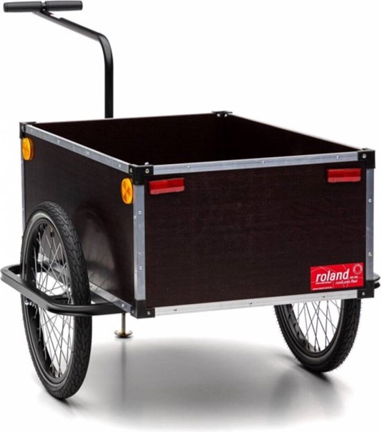 Roland Jumbo - Fietskar - 20 inch Wielmaat - 175 Liter - Zadelpenbevestiging - Zonder Deksel