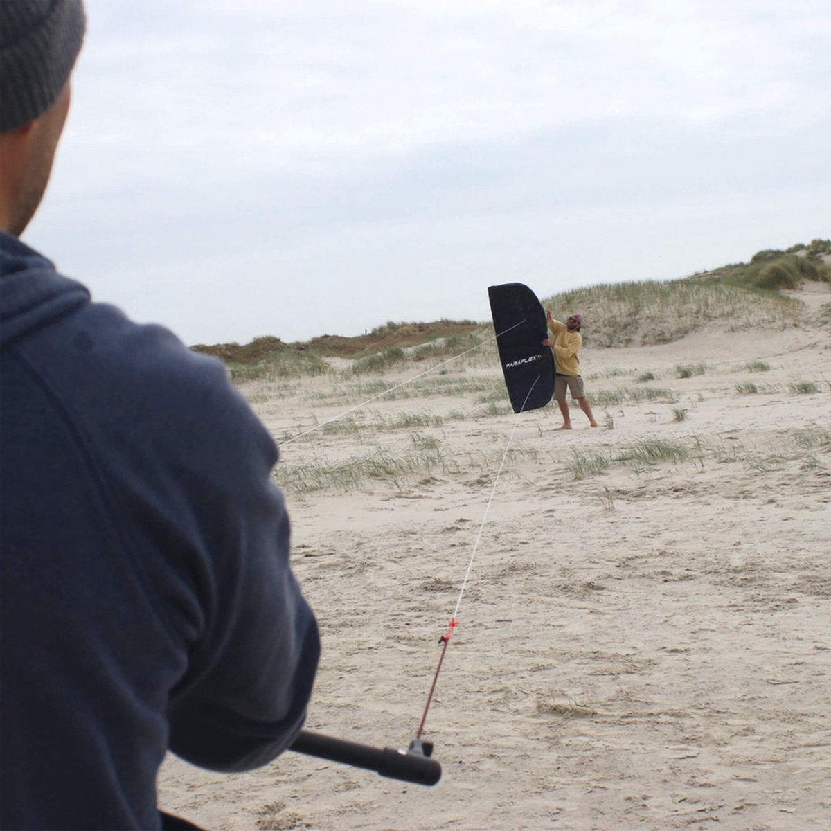 Aquilone Paraflex Speed 2.5 RTF - Aquilone Da Due Linee Super Veloce, Nero - Foto 2