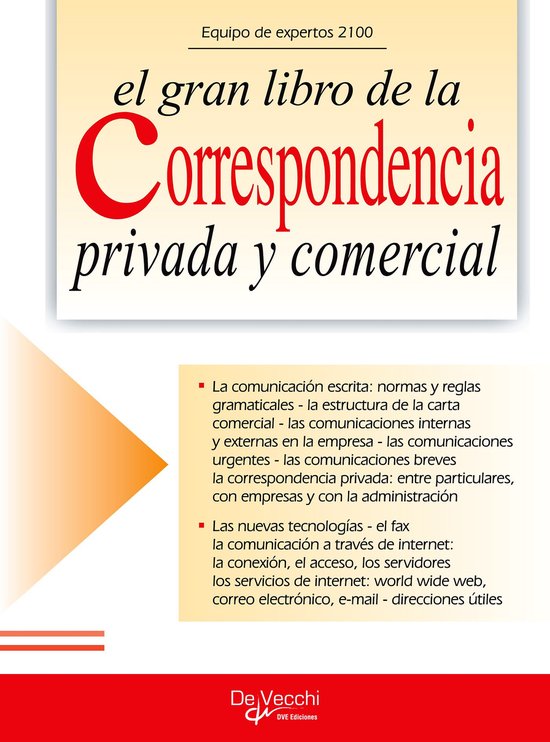 El gran libro de la correspondencia privada y comercial - cover