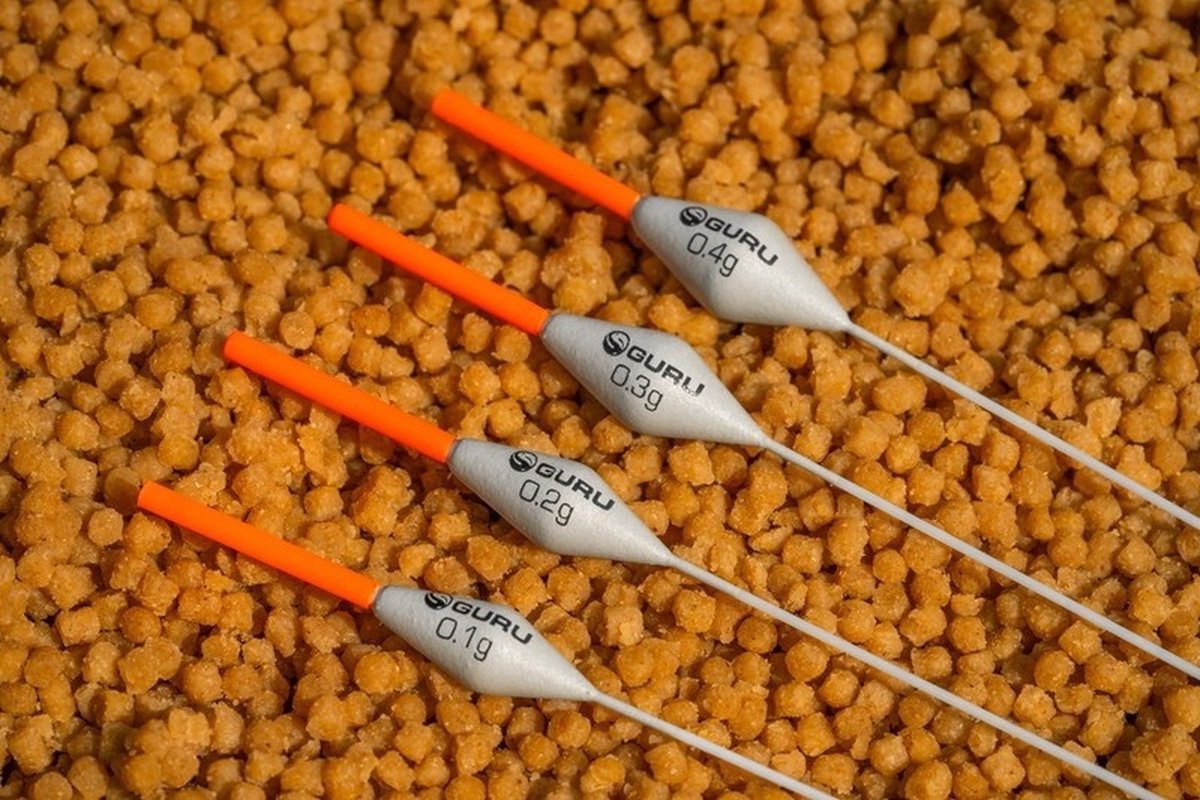 Guru Margin Diamond Float - 0.1g - Dobber - Oranje