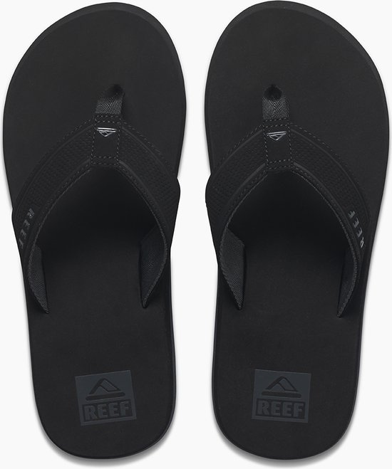 Reef The Layback black Heren Slippers Zwart Maat 40 bol