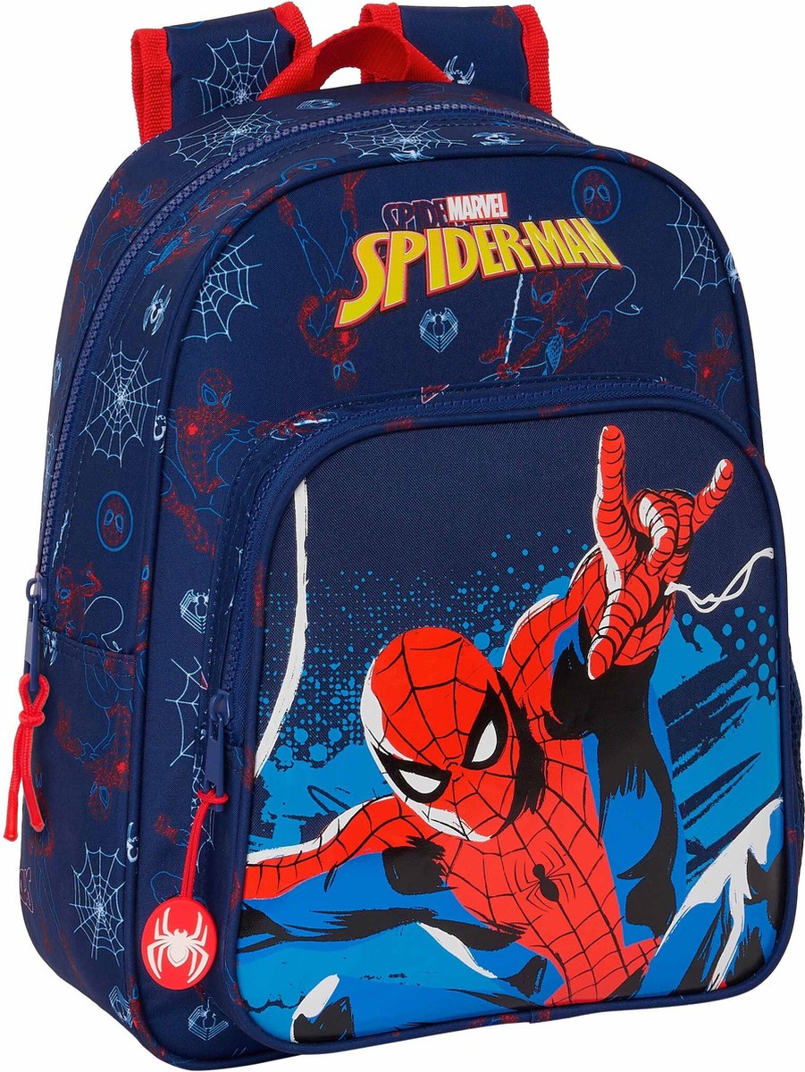 SpiderMan Rugzak, Web - 34 x 26 x 11 cm - Polyester - Spider-Man