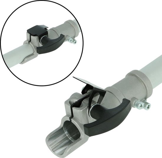 Kibani 6-in-1 Multitool incl 4 onkruidborstels- 52 cc - 1.9 PK 2-takt Benzine Motor - Heggenschaar - Kettingzaag - Grastrimmer - Maaidraad 100M - Onkruidborstel - Zaagblad - Maaidraad 100m - Bosmaaier - Combitool van Kibani — afbeelding 2
