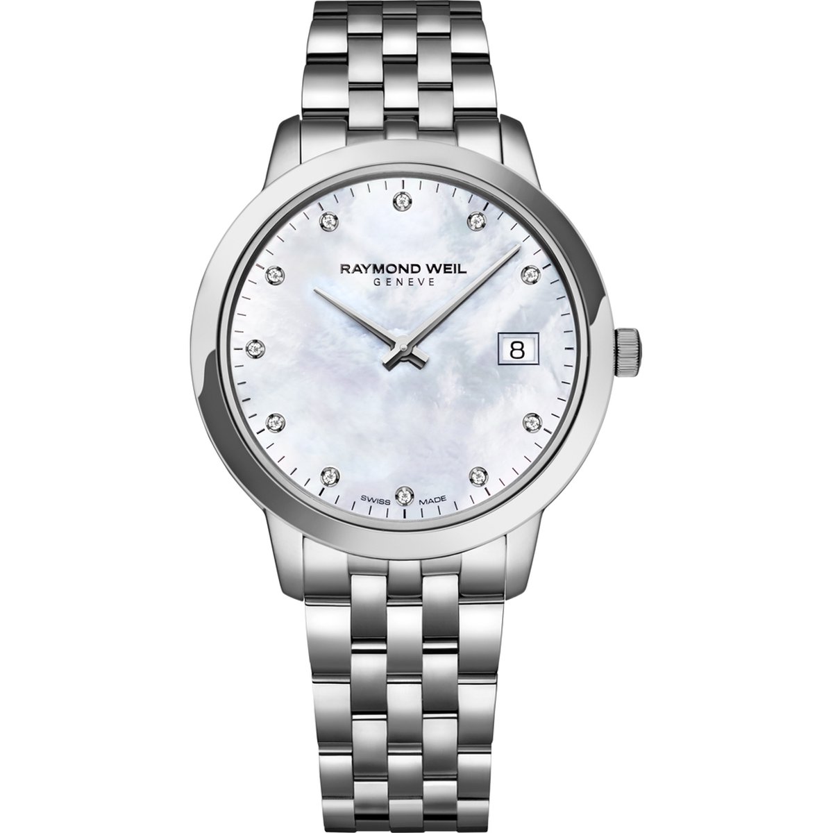 Raymond Weil Toccata 5385-ST-97081 Horloge - Staal - Zilverkleurig - Ø 34 mm