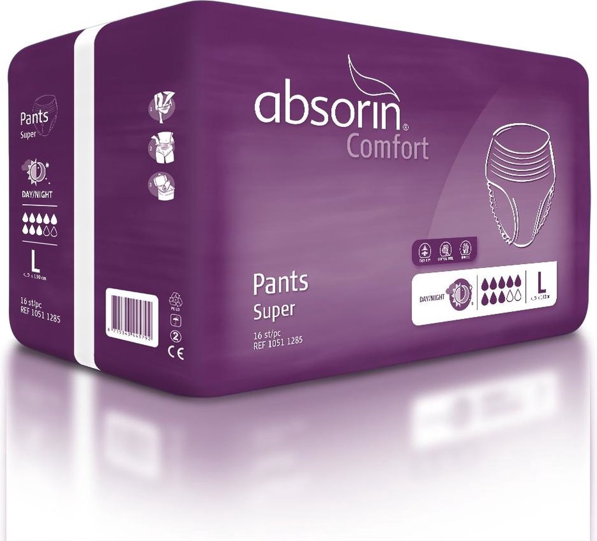 Goedkoopste Absorin Comfort pants super Large tot 130cm