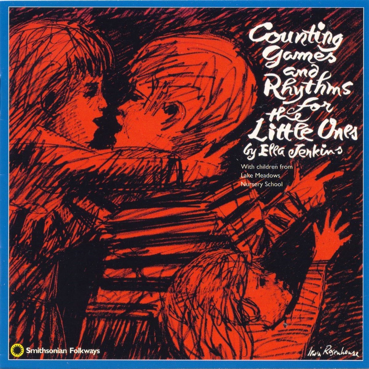 Ella Jenkins - Counting Games And Rhythms For The Little Ones (LP)