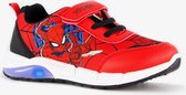 Spider-Man jongens sneakers rood met lichtjes - Maat 33