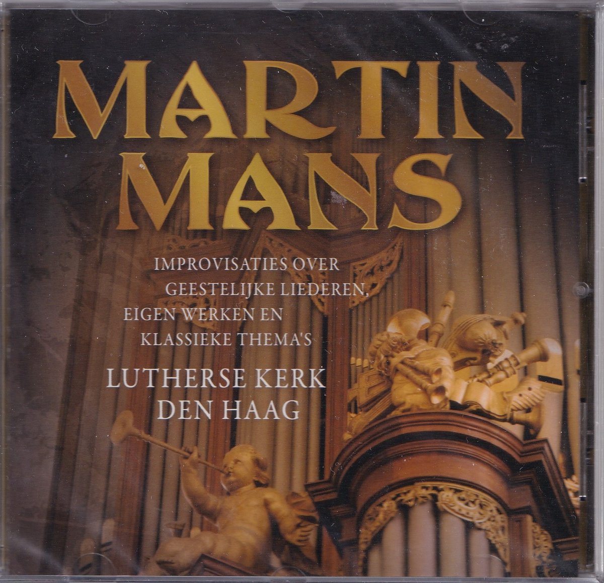 Improvisaties over geestelijke liederen, eigen werken en klassieke thema's - Martin Mans