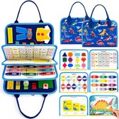 Kinderspeelgoed 1 2 & 3 Jaar - voor Meisjes en Jongens - Educatief Speelgoed - Montessori - Sensorisch - Blauw