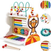 Kinderspeelgoed 1 2 & 3 Jaar - voor Meisjes en Jongens - Educatief Speelgoed - Montessori - Sensorisch - Wit