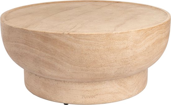 Zuiver Noble Table Basse Ronde - Beige