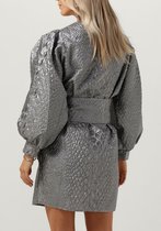 Notre-V Nv-brigit Mini Dress Jurken Dames - Rok - Jurk - Zilver - Maat M