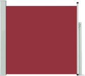 vidaXL - Tuinscherm - uittrekbaar - 170x300 - cm - rood
