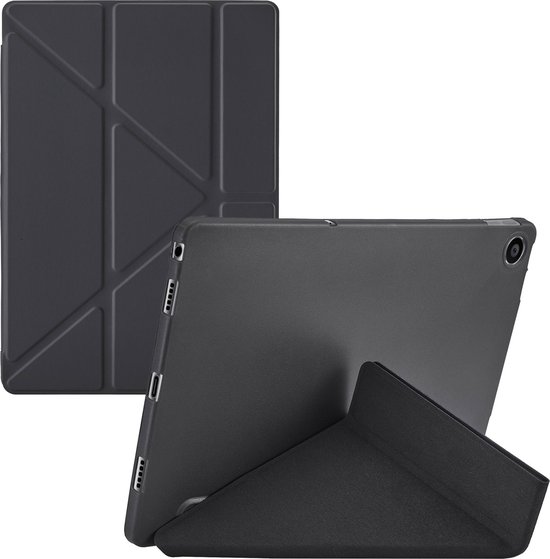 iMoshion Tablet Hoes Geschikt voor Lenovo Tab M10 Plus (3rd gen) - iMoshion Origami Bookcase tablet - Zwart