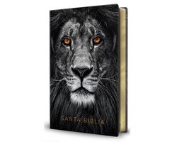 Biblia RVR 1960 letra grande tamaño manual, símil piel León de Juda / Spanish Bible RVR 1960 Handy Size Large Print imitation leather Lion of Judah