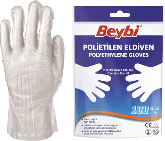 Polyethyleen handschoenen | 100-stuks | bol