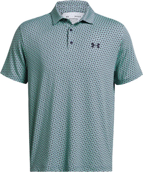 Under Armour Playoff 3.0 Polo Links - Golfpolo Voor Heren - Paars - XL