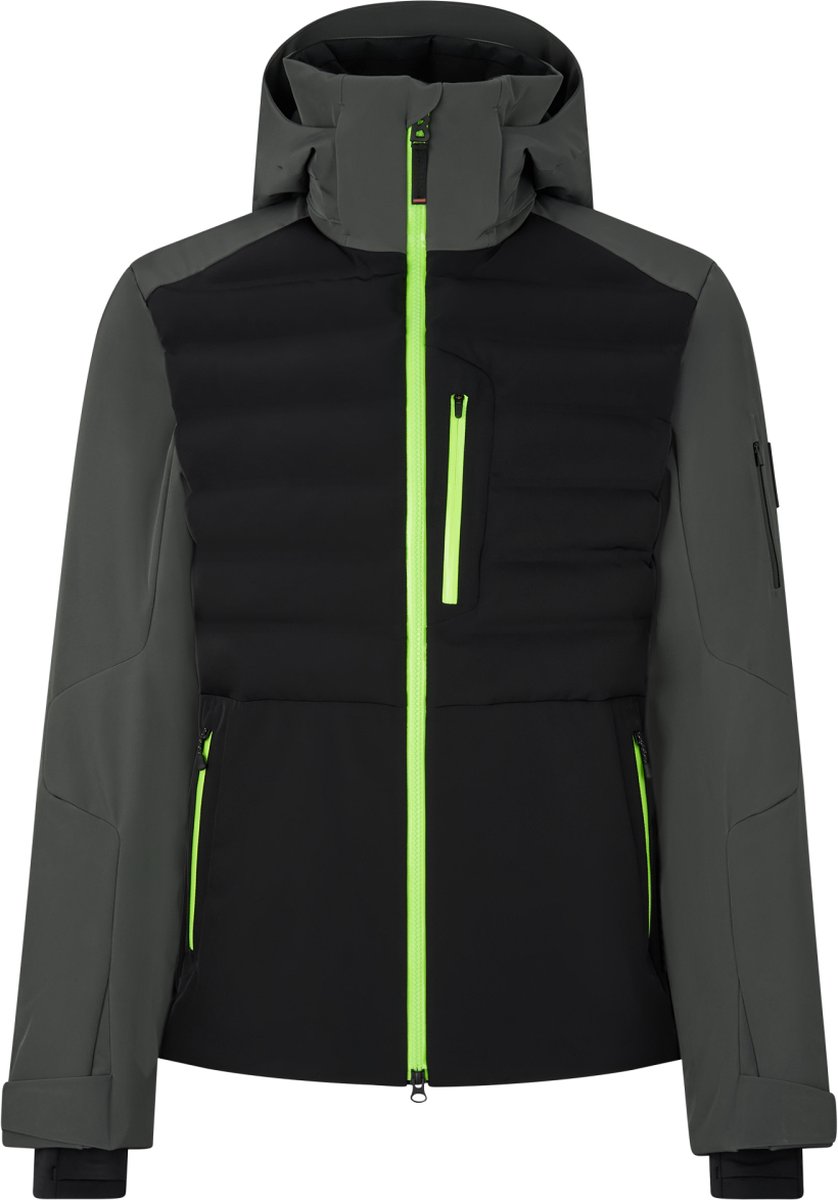 Fire + Ice Heren Ivo 4-Way Stretch Ski Jacket Black