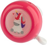 Fietsbel PexKids Unicorn - roze/Wit