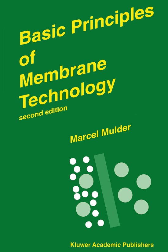 Basic Principles Of Membrane Technology - cover
