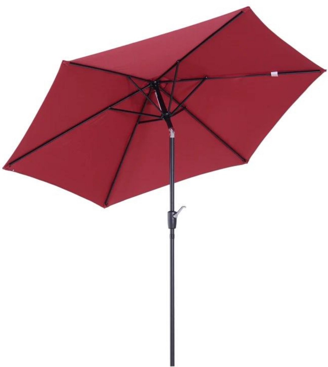Parasol - Parasols -- Tuin - Zonwering - Tuinparasol met handslinger - ø2,6 x 2,35 m