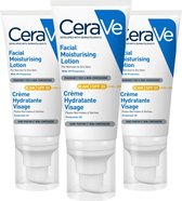 3x CeraVe Hydraterende Gezichtscrème SPF 30 52 ml