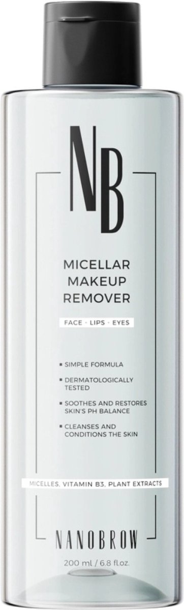 Nanobrow - Micellar Makeup Remover - 200ml