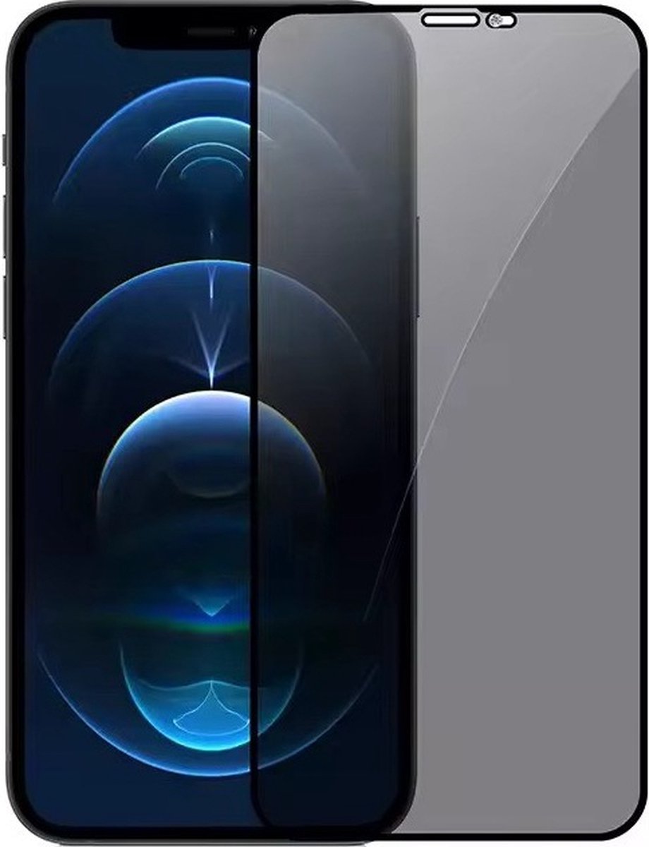 TG Techgrip Screenprotector Geschikt voor iPhone 13 Pro Screen protector Privacy Glas Gehard Full Cover HD - Screenprotector Geschikt voor iPhone 13pro Screenprotector Privacy Tempered Glass