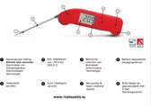 Thermapen One Grijs - BBQ Thermometer binnen - BBQ Thermometer koken - Kerstcadeau