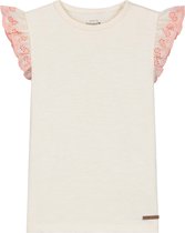 Prénatal peuter T-shirt - Meisjes - Dark Off-White - Maat 80