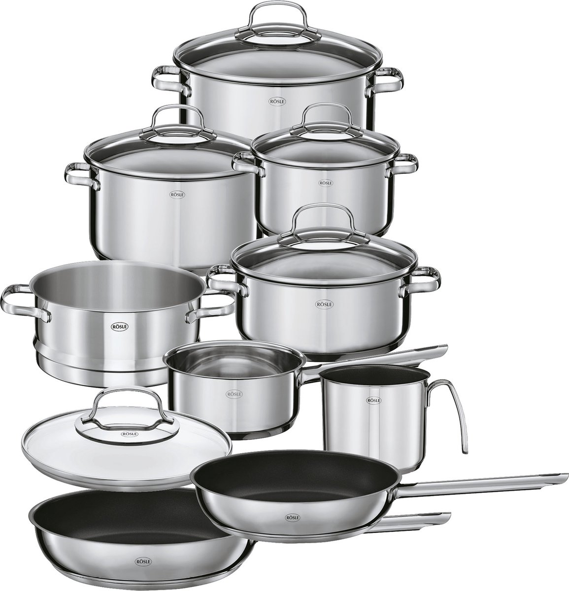 Pannenset, 10 Delig - Rösle | Elegance