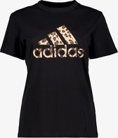 Adidas Animal GT dames sport T-shirt zwart - Maat XL