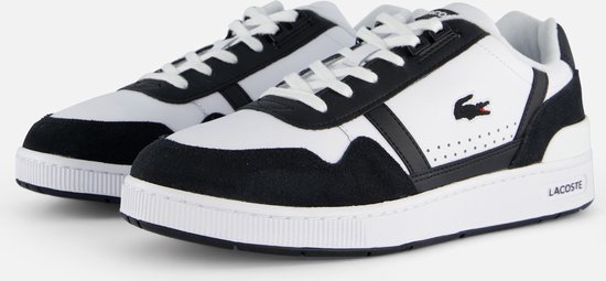 Lacoste T-Clip Sneakers wit Leer - Maat 45